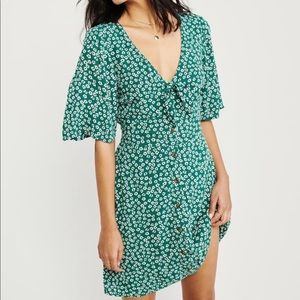 Abercrombie V-neck Tie Dress